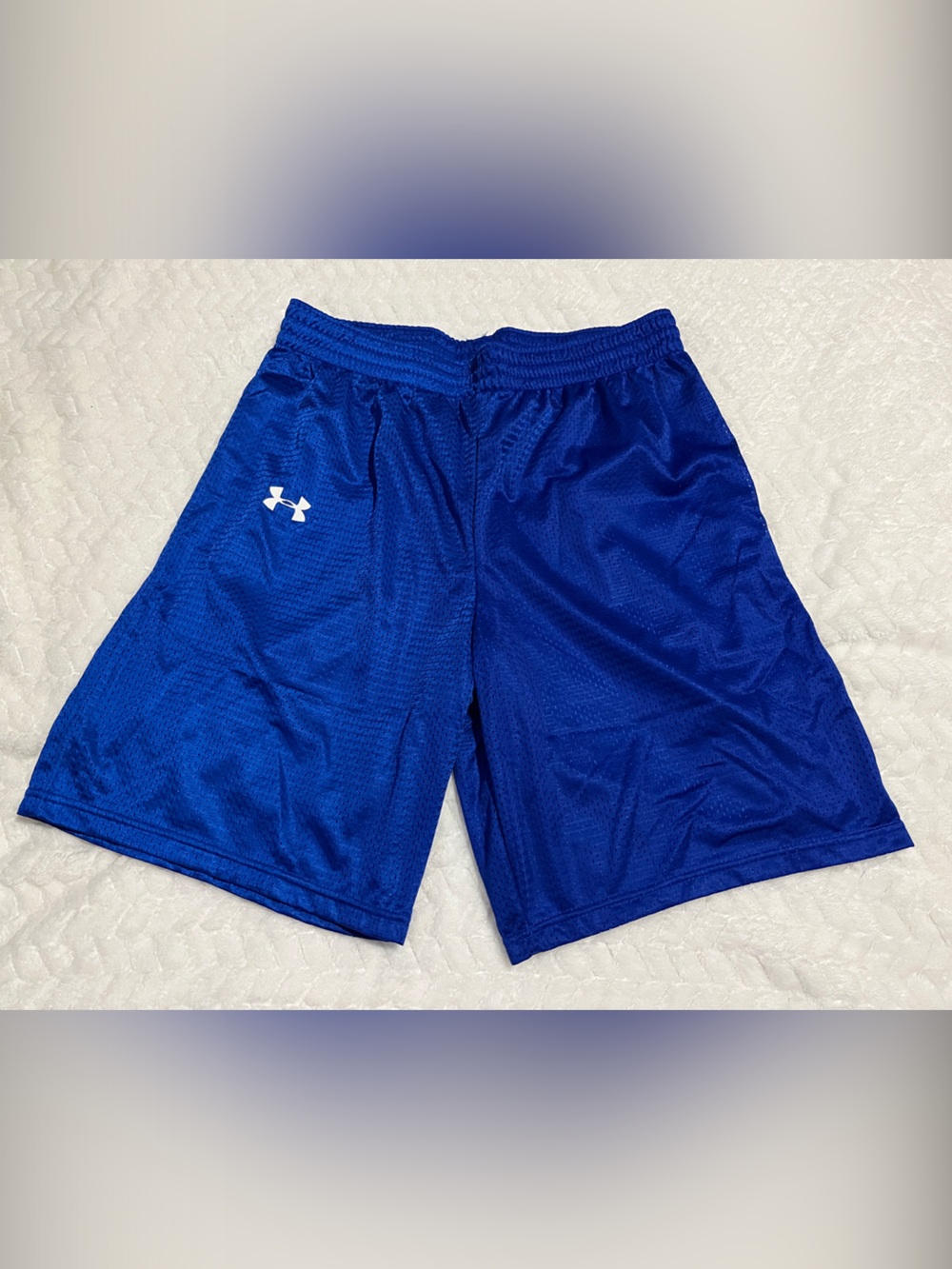Under Armour Royal Blue Athletic Mesh Shorts